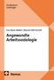 Text: "Studienkurs Soziologie", "Eva-Maria Walker | Mascha Will-Zocholl", "Angewandte Arbeitssoziologie", "Nomos". Hintergrund mit orange-weißen Mustern., Buch