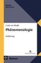 N﻿omos Bibliothek, Corijn van Mazijk, Phänomenologie, Einführung, Verlag Karl Alber. Schlichtes Coverdesign mit geometrischen Formen., Buch