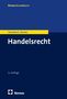 Nomos Lehrbuch, Steinbeck/Bieder, "Handelsrecht", 6. Auflage. Blaues Cover mit gelbem Streifen und Nomos-Logo., Buch