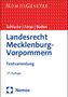 Landesrecht Mecklenburg-Vorpommern, Buch