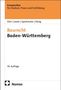 "Baurecht Baden-Württemberg, 19. Auflage. Autoren: Dürr, Leven, Speckmaier, Dürig. Oberer Text: Kompendien für Studium, Praxis und Fortbildung.", Buch