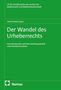 „Der Wandel des Urheberrechts“ von Nele Klostermeyer. Grünes Cover mit Nomos-Logo., Buch