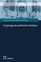 Titel: Ursprünge des politischen Denkens, Serie: Politisches Denken in Europa. Illustration mit antiken Figuren, Nomos-Logo., Buch