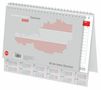 Schreibtischkalender Österreich groß 2025, Kalender