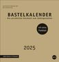 Premium-Bastelkalender gold mittel 2025, Kalender