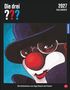 "Die drei ???", "2027 KALENDER", "Die Kultmotive von Aiga Rasch als Poster". Illustration: Clown mit roter Nase und Hut.