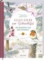 „Alles Liebe zum Weihnachtsfest“ in roter Schrift, darunter „Mit Rezepten und Kreativideen“. Ein Rotkehlchen im Schnee., Buch