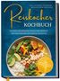 Text: "Reiskocher Kochbuch. Für Anfänger, Studenten, Berufstätige und Faule. Leckere und einfache Reiskocher Rezepte..."  
Bild: Bunte Schüssel mit Reis, Gemüse, Limetten, Cashews und Kräutern., Buch