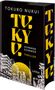 TOKYO, SCHWARZER SOMMER, Thriller von Tokuro Nukui. Gelbe Schrift, stilisierte Skyline, schwarzer Hintergrund.