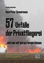 Hans-Peter Zimmermann: 57 Unfälle der Privatfliegerei, Buch