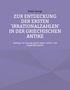 Peter Georgi: Zur Entdeckung der ersten 'Irrationalzahlen' in der griechischen Antike, Buch