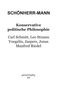 Hans-Martin Schönherr-Mann: Konservative politische Philosophie, Buch