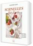 Buchcover: "SCHNELLES für Zwei" von Rainer Sass. Zwei Teller mit Fleisch und grünen Bohnen, Wein wird eingeschenkt., Buch