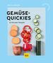 Text: "Bettina Matthaei, GEMÜSE-QUICKIES, 10-Minuten-Rezepte, Küchenratgeber". Abgebildete Scheiben von Gemüse. GU-Logo., Buch