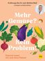 Text: "Mehr Gemüse? Kein Problem! Gesund essen mit und ohne Fleisch." Illustration von Gemüse auf apricotfarbenem Hintergrund., Buch
