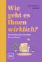 "Wie geht es Ihnen wirklich? Psychotherapie-Stunden für zu Hause" - Illustration mit Sessel, Pflanze, Lampe, lila Hintergrund., Buch