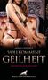 "MONICA MITCHELL, VOLKOMMENE GEILHEIT, EROTISCHE GESCHICHTEN. BLUE PANTHER BOOKS. Frau in Dessous posiert verführerisch.", Buch