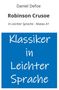 Daniel Defoe: Robinson Crusoe: In Leichter Sprache - Niveau A1, Buch