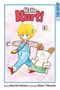 "Hallo Kurt!" und "6" in farbenfroher Illustration. Junge mit blonden Locken und Latzhose läuft mit fröhlichem, weißem Kaninchen., Buch