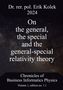 Erik Kolek: On the general, the special and the general-special relativity theory, Buch