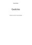 Klaus Dettke: Gedichte, Buch, Buch
