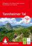Drei Textblöcke betonen "45 Touren", "Tannheimer Tal" und "ROTHER Wanderführer". Darunter eine Berglandschaft., Buch