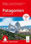 „53 Touren – von kurzen Wanderungen bis zu mehrtägigen Trekking- und Hochtouren. Patagonien und Feuerland.“ Logo unten., Buch