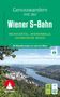 Genusswandern mit der Wiener S-Bahn, Weinviertel, Wienerwald. Flusslandschaft mit Stadt im Hintergrund, Rother-Logo., Buch