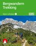 Text: "Bergwandern Trekking. Alpin-Lehrplan 1. DAV Deutscher Alpenverein." Logo von ROTHER unten links. Menschen wandern in den Bergen., Buch