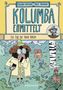 Titel: "Kolumba ermittelt". Untertitel: "Ein Fall für feine Nasen". Comic-Stil mit zwei tierischen Detektiven., Buch