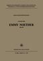 A. Dick: Emmy Noether, Buch