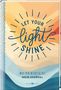 „LET YOUR light SHINE“ steht zentral. Darunter: „WAS MIR WICHTIG IST MEIN JOURNAL“. Hintergrund in warmen Farben.