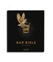 "BAR BIBLE" und "CALLWEY" in gold. Eine Taube sitzt auf einem Cocktailglas, strahlende Linien im Hintergrund., Buch