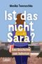 "Monika Tworuschka. Ist das nicht Sara? Eine Geschichte zum Judentum. Mädchen mit gelbem Rucksack vor historischer Kulisse.", Buch