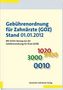 Gebührenordnung für Zahnärzte (GOZ) Stand 01.01.2012, Buch