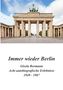 Gisela Bormann: Immer wieder Berlin, Buch