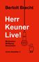 Bertolt Brecht: Herr Keuner live!, Buch, Buch