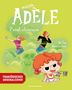 Text: "Mortelle Adèle: Prout atomique", "Französisches Originalcover", "Mr Tan", "Diane Le Feyer". Illustration: Kind mit Katzenspielzeug., Buch