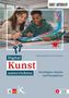 "Digital Kunst unterrichten. Grundlagen, Impulse und Perspektiven." zeigt zwei lächelnde Jugendliche mit Tablet., Buch