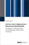 Dietrich Benner: Umriss der allgemeinen Wissenschaftsdidaktik, Buch