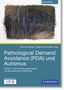 Oben rechts "INKLUSION". Haupttitel: "Pathological Demand Avoidance (PDA) und Autismus". Dunkle, kreisförmige Illustration.