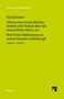 Text: David Hume, "Abriss eines neuen Buches", "Brief eines Edelmannes", Englisch – Deutsch. Grüner Hintergrund, schlichtes Design.