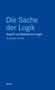 Titel: "Die Sache der Logik" von Andreas Arndt. Untertitel: "Begriff und Realität bei Hegel". Hintergrund in Blau., Buch