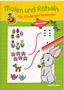 : Malen und Rätseln für Kindergartenkinder. Jahreszeiten. Suchen, Zählen, Zuordnen, Verbinden für Kinder ab 3 Jahren, Buch