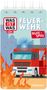 "Was ist Was Kids", "Feuerwehr", "Quiz + Spiel". Illustration eines Feuerwehrautos mit Flammen im Vordergrund., Buch