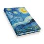 Notizbuch Echtleinen Van Gogh Die Sternennacht, Buch