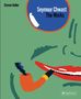 Text: "Steven Heller," "Seymour Chwast," "The Works." Illustration: Eine stilisierte Figur mit einer Pfeife in grünem Hintergrund., Buch