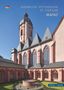 "Ehemalige Stiftskirche St. Stephan Mainz", Kirchengebäude, gotische Fenster, blauer Himmel., Buch