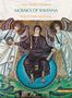 Texte: „Jutta Dresken-Weiland“, „Mosaics of Ravenna“, „Image and Meaning“. Mosaik mit drei Figuren, in der Mitte auf einem Thron., Buch