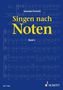 Walter Kolneder: Singen nach Noten, Noten